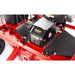 Close-up of PTO driveline and safety cover on Swisher 60-inch finish cut mower, gallery position 1