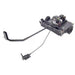 Swisher 44-inch rough cut brush cutter with 15.5HP engine and tow bar, isolated white background, gallery position 1