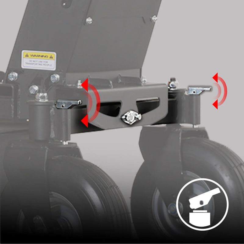 Rear Wheel Steering and Locking Function