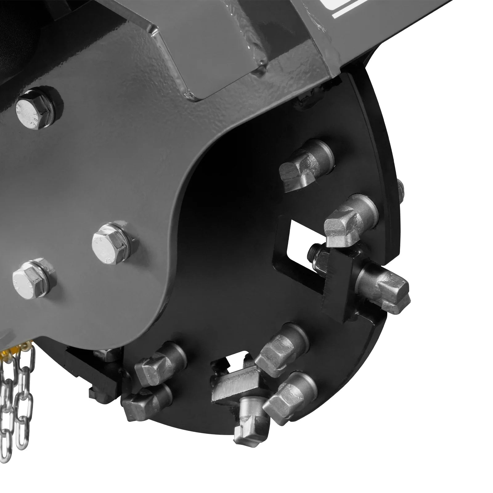 MechMaxx MSG20 20" Flywheel Mini Skid Steer Stump Grinder with 24 Carbide Teeth