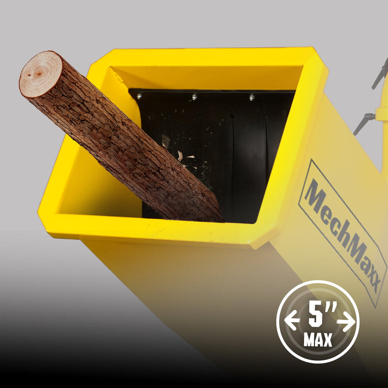 Maximum Wood Chip Diameter 5’’