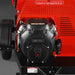 Close-up of ZONSEN GB750 engine mounted on MechMaxx 7-inch hydraulic feed wood chipper, gallery position 1