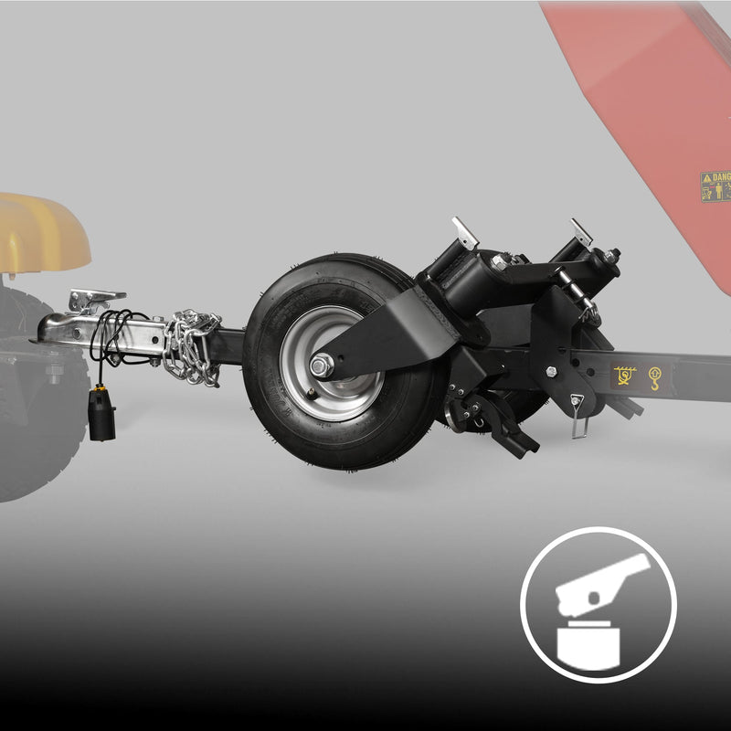 Foldable and Lockable Front Wheels