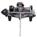 Front view of Swisher 60-inch finish cut mower with 15.5HP engine and tow bar, gallery position 1