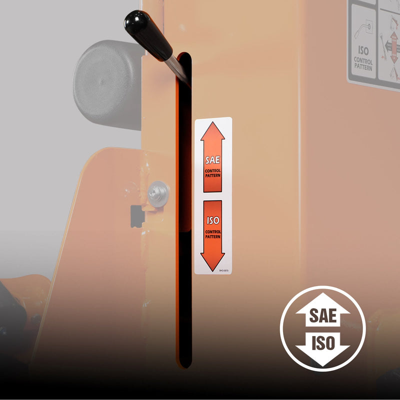 ISO or SAE Control Pattern
