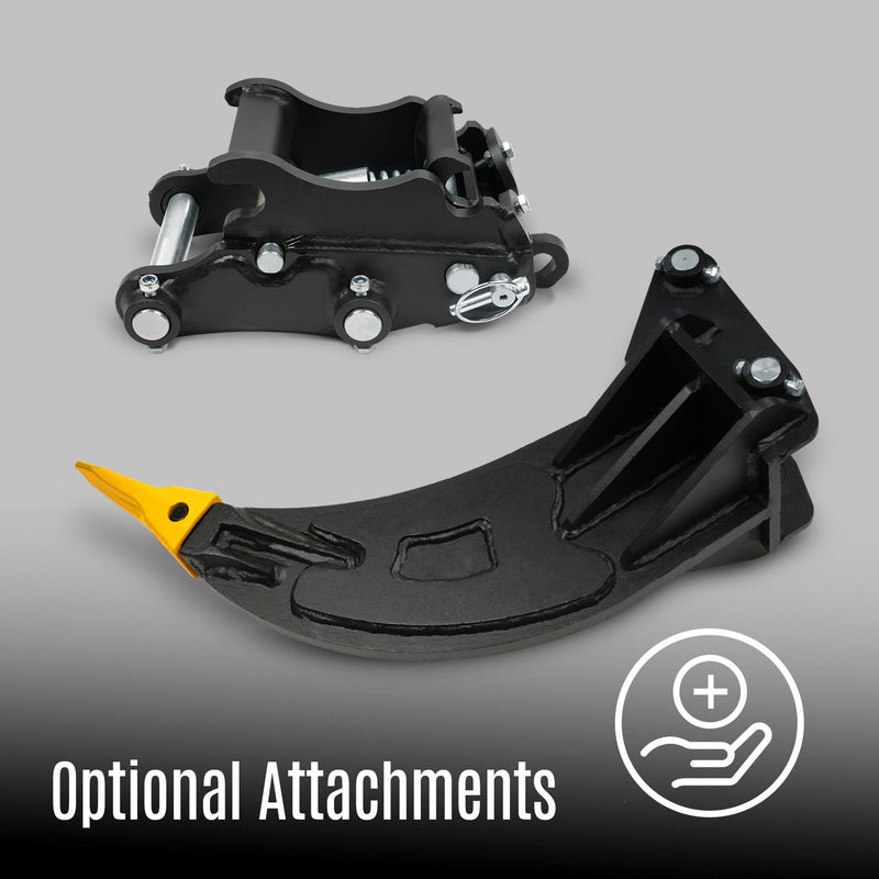 Optional Attachments (Sold Separately)