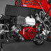 Close-up of Honda GX390 engine and connected hydraulic hoses on MechMaxx log splitter processor gallery position 1