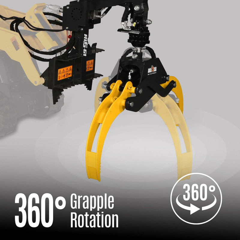 360° Grapple Rotation
