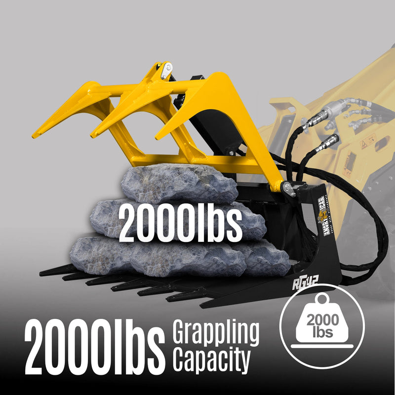 2000 lbs Grappling Capacity