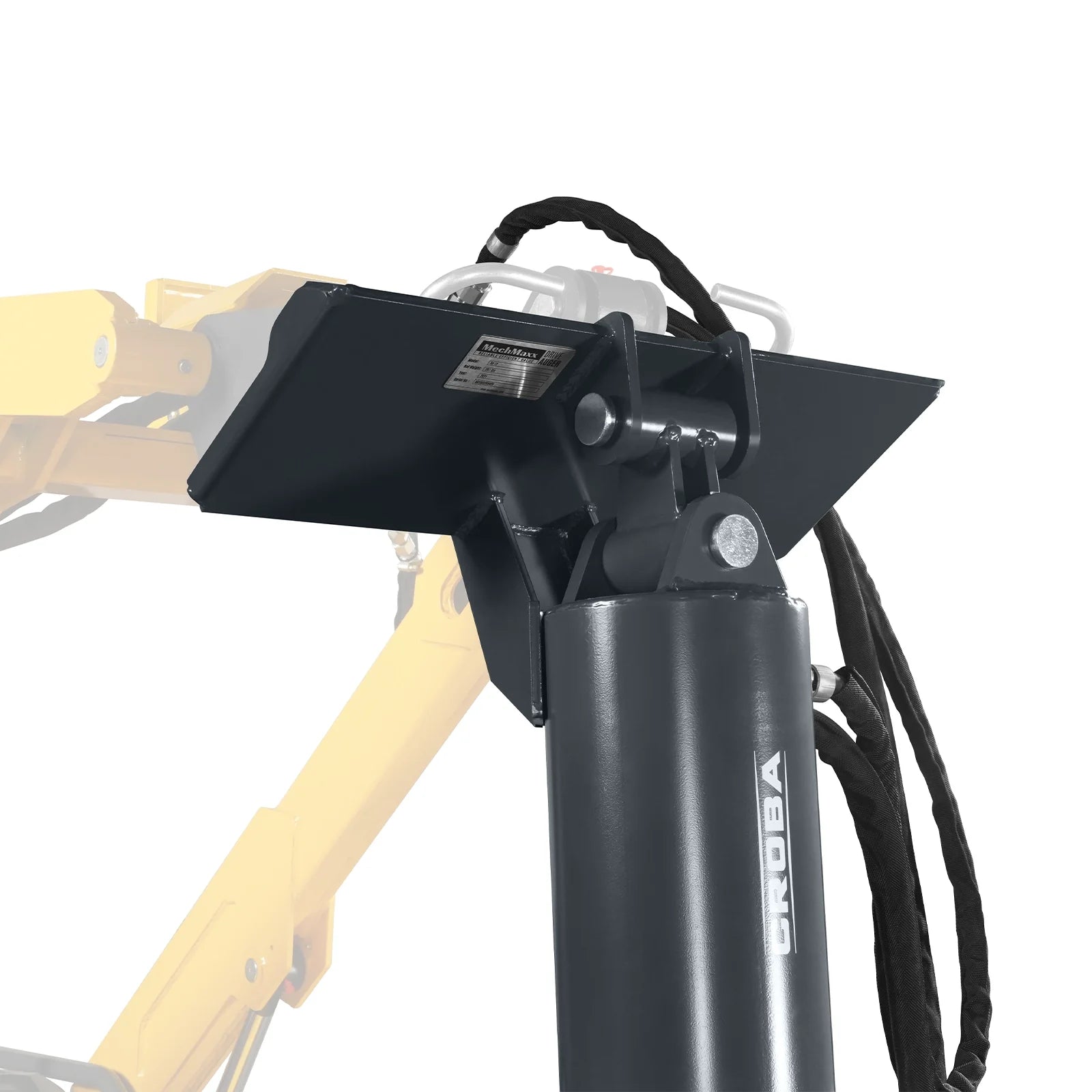 MechMaxx Mini Skid Steer Drive Auger with 6", 9", 12" Diameter Auger Bits