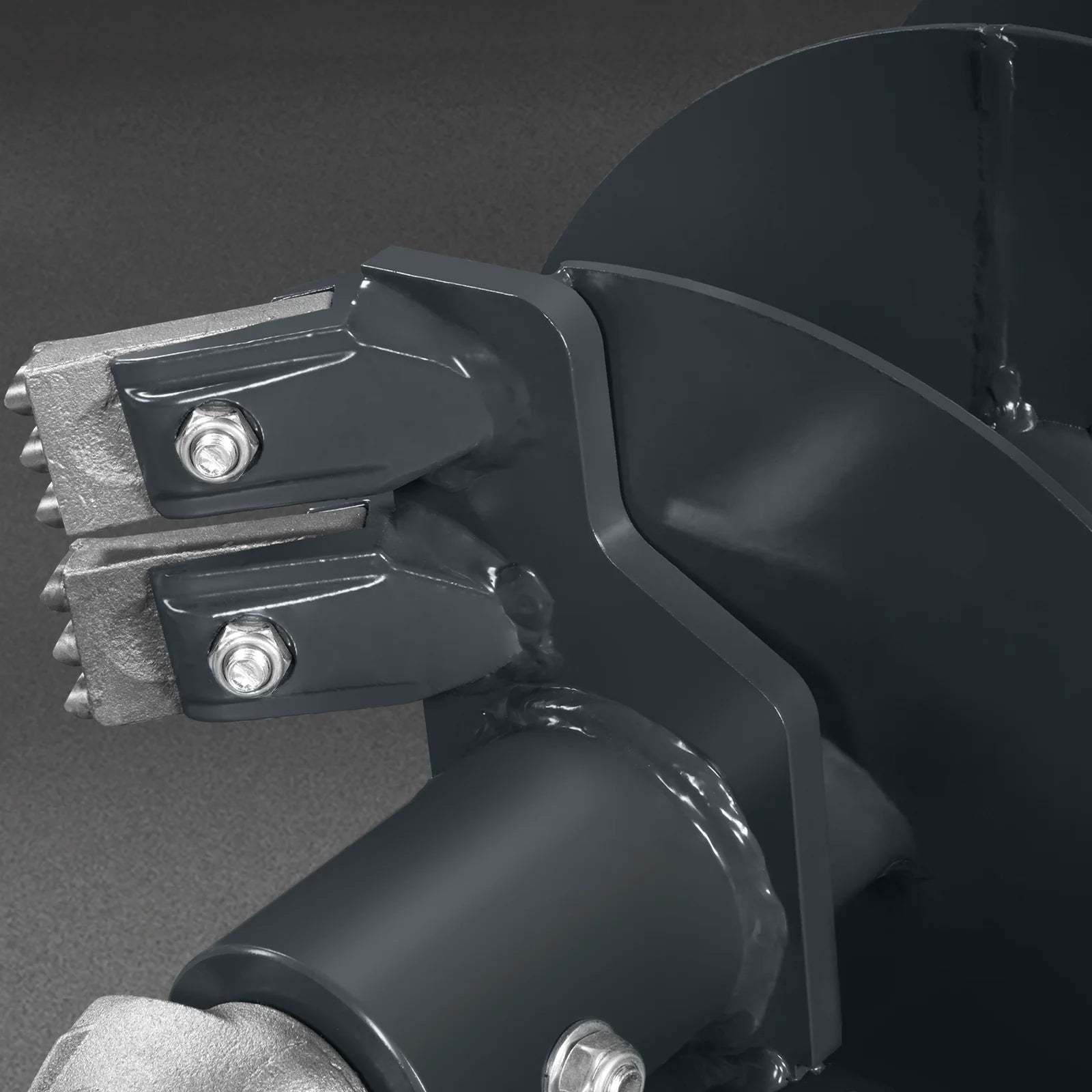 MechMaxx Mini Skid Steer Drive Auger with 6", 9", 12" Diameter Auger Bits