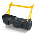 MechMaxx MCH37 mini skid steer drum forestry mulcher with yellow mounting frame and chain guard gallery position 1