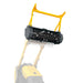 MechMaxx MCH37 mini skid steer drum forestry mulcher attachment lifted above loader gallery position 1