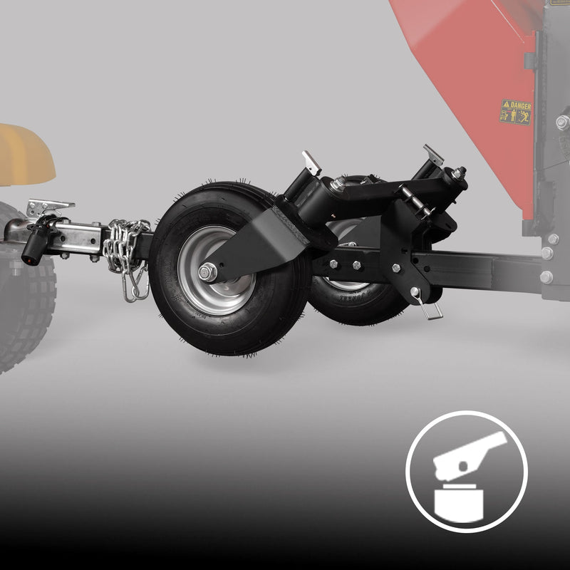 Foldable and Lockable Front Wheels