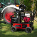 MechMaxx HPW40H hot water pressure washer with Honda GX390 engine and hose reel on grass with tractor background gallery position 1