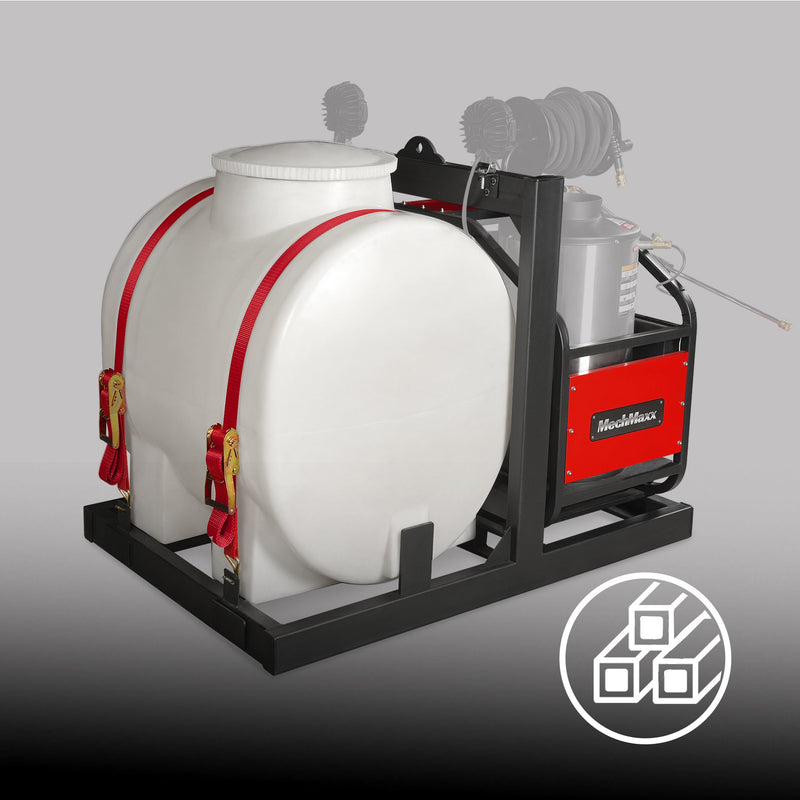 Rugged Steel Frame & 175 Gal Tank