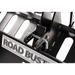 Close-up of Swisher 48-inch Roadbuster driveway grader hitch assembly with pin and cotter key, gallery position 1