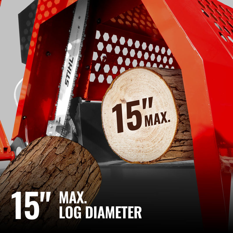 Processing Logs Up to 15” Diameter