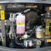 close-up of Kubota D902 engine components with coolant tank and fuel filter on MechMaxx MEC17PRO gallery position 1