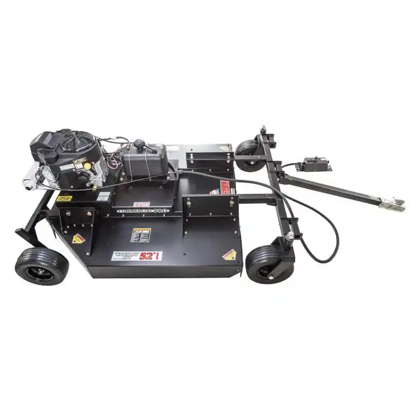 Swisher 52-inch tow-behind rough cut mower with 14.5HP Kawasaki engine and electric lift, gallery position 1 view