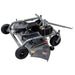 Swisher 60-inch finish cut mower with 15.5HP engine, fuel tank, and steel frame, gallery position 1, isolated on white background