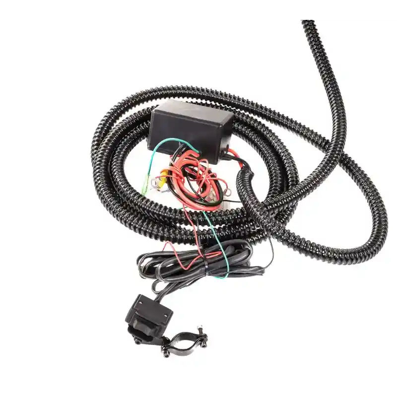Wiring harness with protective conduit and mounting bracket for Swisher 48" Driveway Grader, gallery position 1