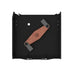 Top-down view of Stinger Attachments TF2 Twister Skid Steer Brush Cutter deck with blades, gallery image 4, 800x800 square
