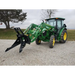 Green utility tractor with Stinger Attachments STP Tractor Tree Puller, gallery position 12, square 800x800 image