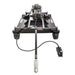 Front view of Swisher 52-inch tow-behind rough cut mower with 14.5HP engine and 12V electric lift control, gallery position 1