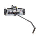 Swisher 44-inch finish mower with 11.5HP engine and long tow bar, front angle, gallery position 1