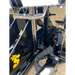 Close-up of Stinger Attachments STP Tractor Tree Puller showing welds and hydraulic hose in gallery position 5, 800x800 square image
