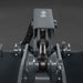 close-up view of hydraulic pivot and mounting assembly on MechMaxx 36-inch mini skid steer stump grapple bucket gallery position 1