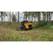 JCB skid steer with Stinger Attachments TF3 Twister brush cutter clearing overgrown field, gallery position 4, 800x800px square image