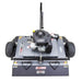 Swisher 44-inch finish mower with 11.5HP engine and tow bar, front overhead view, gallery position 1