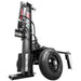 Swisher 22-Ton Timber Brute Eco Split electric log splitter vertical position with wheels and hitch, gallery position 1