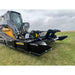 Stinger Attachments TF4 Twister skid steer brush cutter mounted on compact track loader, gallery image 12, 800x800 square format