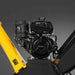 Close-up of Kohler Command Pro CH440 14 HP engine mounted on MechMaxx 5 inch gas-powered wood chipper, gallery position 1