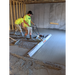 Two construction workers leveling concrete using MBW WS500 ScreeDemon vibratory wet screed, gallery position 1