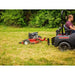 Tow-behind Swisher 44-inch finish cut mower with 11.5HP engine attached to a Response vehicle, gallery position 1