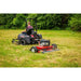 Swisher 44-inch finish cut mower with 11.5HP engine attached to zero-turn mower, gallery position 1