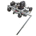 Swisher 60-inch finish cut mower with 14.5HP engine, steel frame, pneumatic tires, and tow bar, gallery position 1