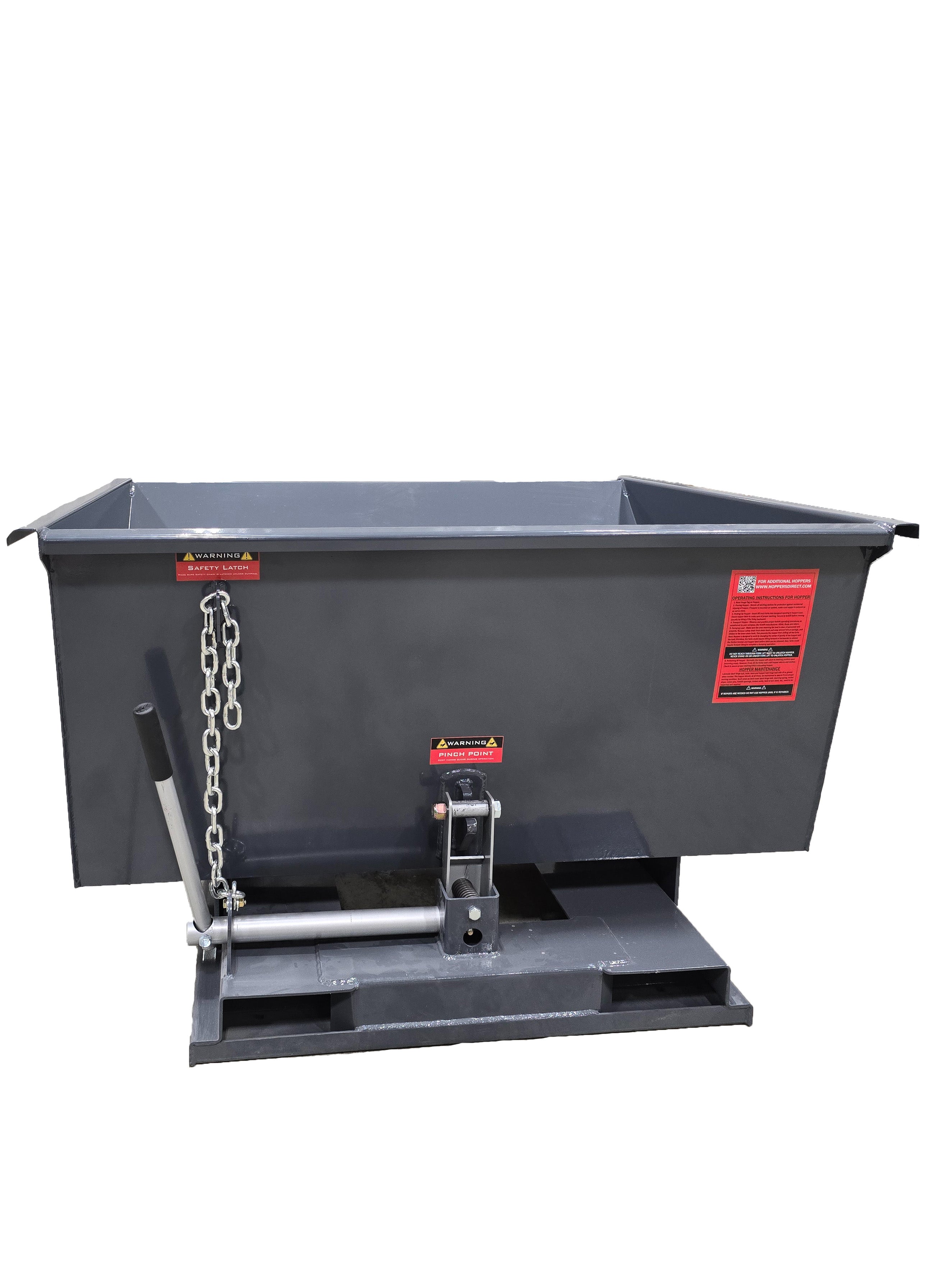 Hoppers Direct 3/4 Yard Self-Dumping Hopper
