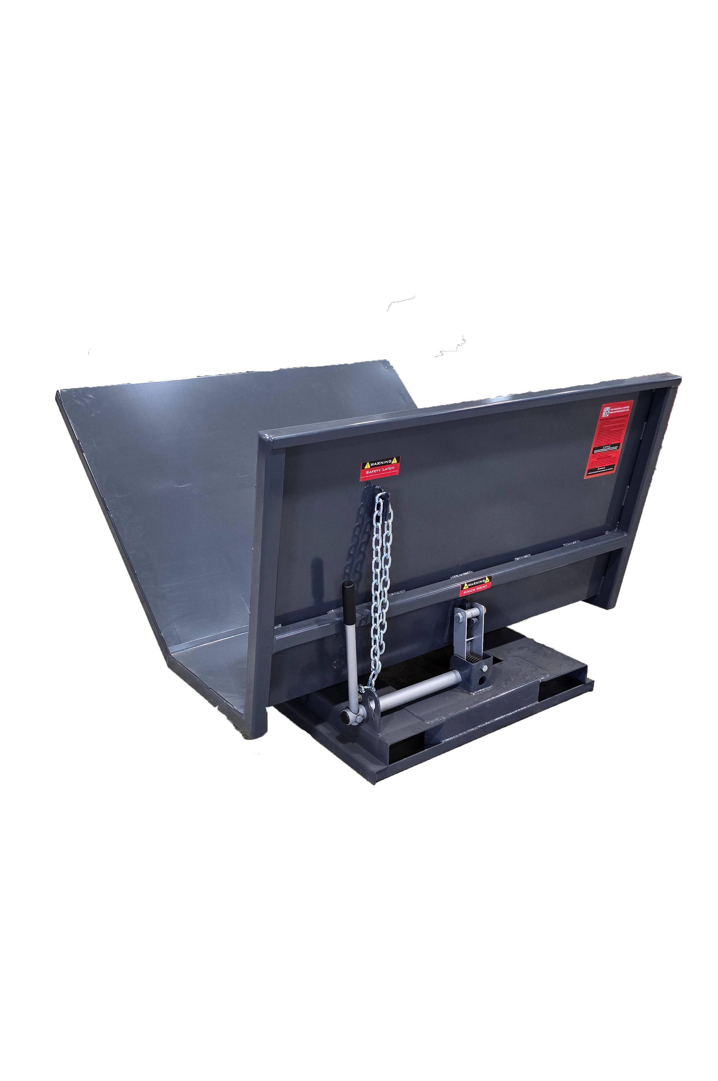 Hoppers Direct 2 Yard Open-Side Self-Dumping Hopper