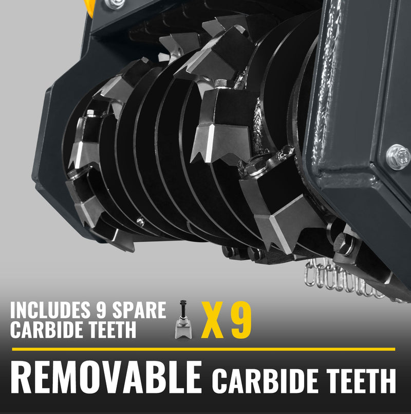 Removable Carbide Teeth