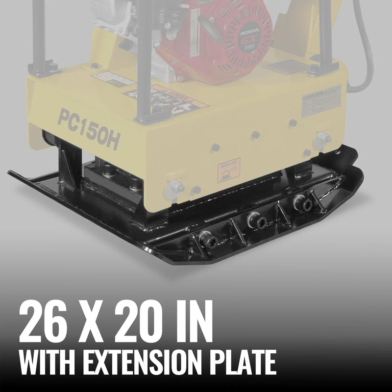 Large 26" × 20" Plate With Extension