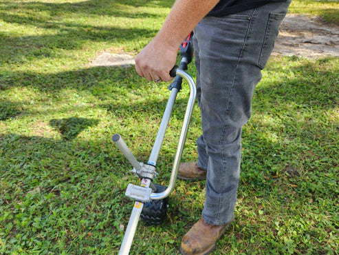 TrenchBadger Pro 12 – Portable 12" Deep‑Cut Trencher (Efco 2‑Cycle Engine)