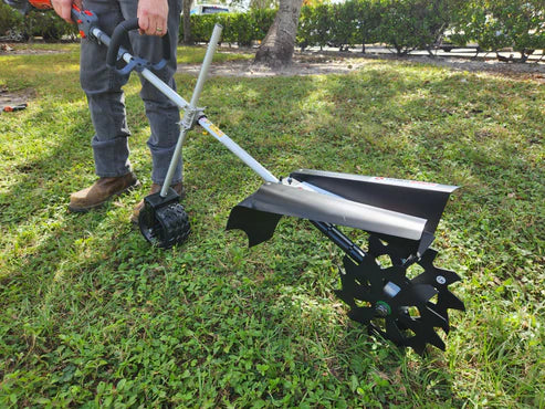 TrenchBadger Pro 12 – Portable 12" Deep‑Cut Trencher (Efco 2‑Cycle Engine)