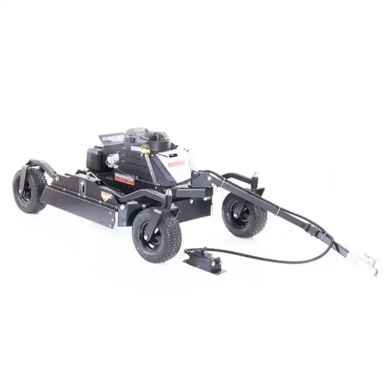 Tow-behind Swisher 44" brush cutter with 14.5HP Kawasaki engine and four wheels, gallery position 1