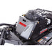 Close-up of Swisher 44" Brush King mower engine housing and Kawasaki 14.5HP motor, gallery position 1