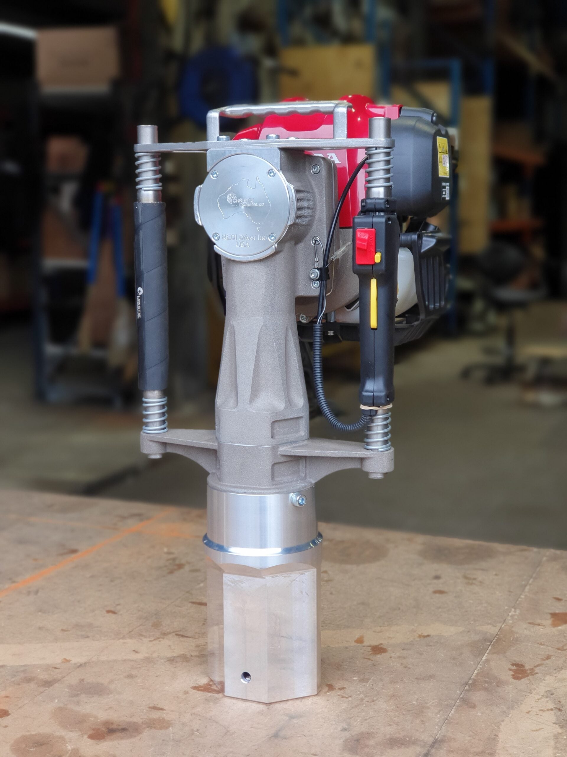 REDI Driver MegaMulti – Multi?Profile Gas Post Driver (GX50 Engine)